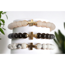 Load image into Gallery viewer, Women's Minimalist Cross Bracelet