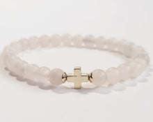 Load image into Gallery viewer, Minimalist Cross Bracelet
