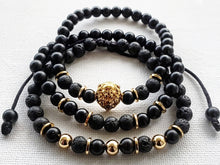 Load image into Gallery viewer, Judah Black and Gold Trio