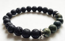 Load image into Gallery viewer, Green Lace Aromatherapy Bracelet