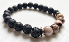 Load image into Gallery viewer, Rhodonite Aromatherapy Bracelet