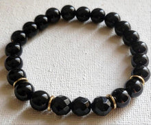 Load image into Gallery viewer, Eternal Grace (Faceted Onyx)