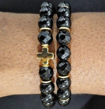 Load image into Gallery viewer, Eternal Grace (Faceted Onyx)
